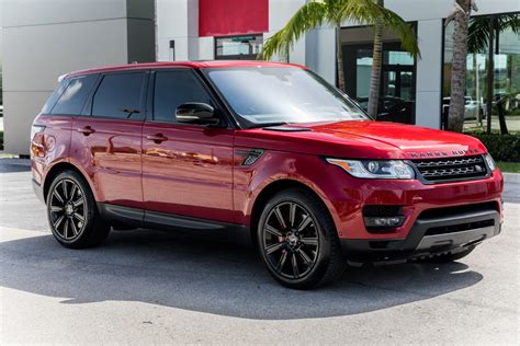 used land rover range sport.